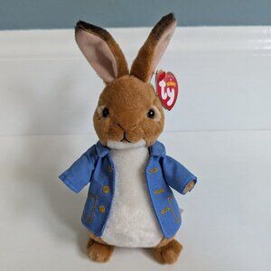 TY Beanie Baby Peter Rabbit With Perfect Tags 2018 Plush Toy Collectable